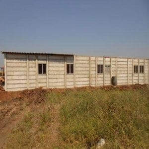 Precast labour quarter building