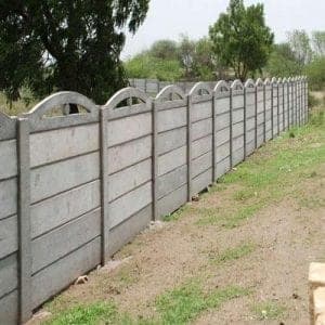 Compound wall for residential society
