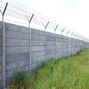 Industrial site perimeter