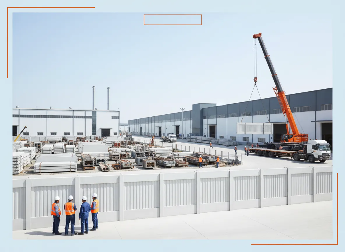 RCC precast wall panels